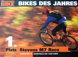 The STEVENS M7 Race is “Bike of the year” 2002
