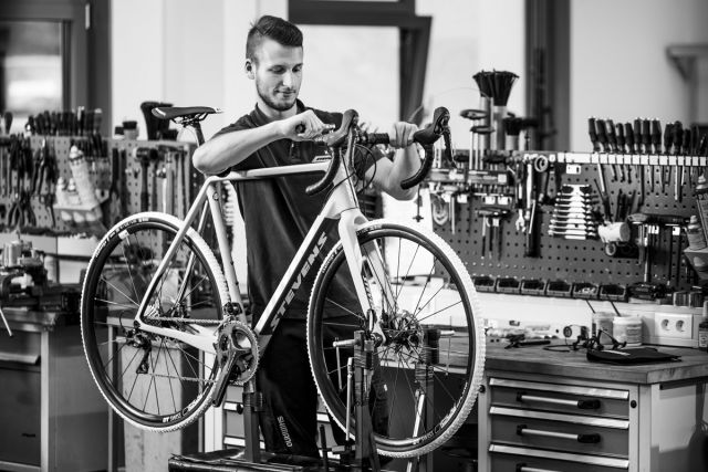 "STEVENS bietet eine sehr gute Vormontage", so die Aussage der Fahrradhändler  im SAZ Bike-Ranking.